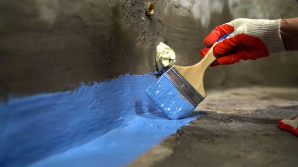 Commercial Basement Waterproofing project at a Decatur, OH business property by SJ Waterproofing Pros